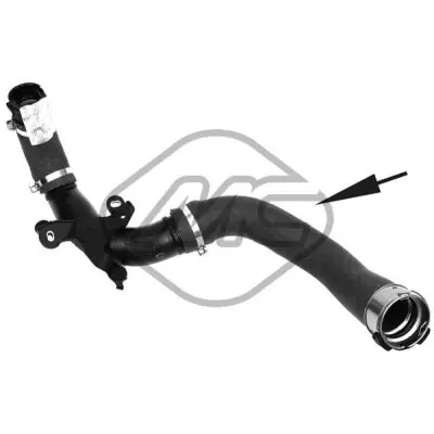 Tubo flexible de aire de sobrealimentación METALCAUCHO 9851 METALCAUCHO 09851 Envío Exprés